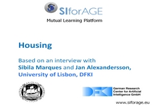 Housing slides